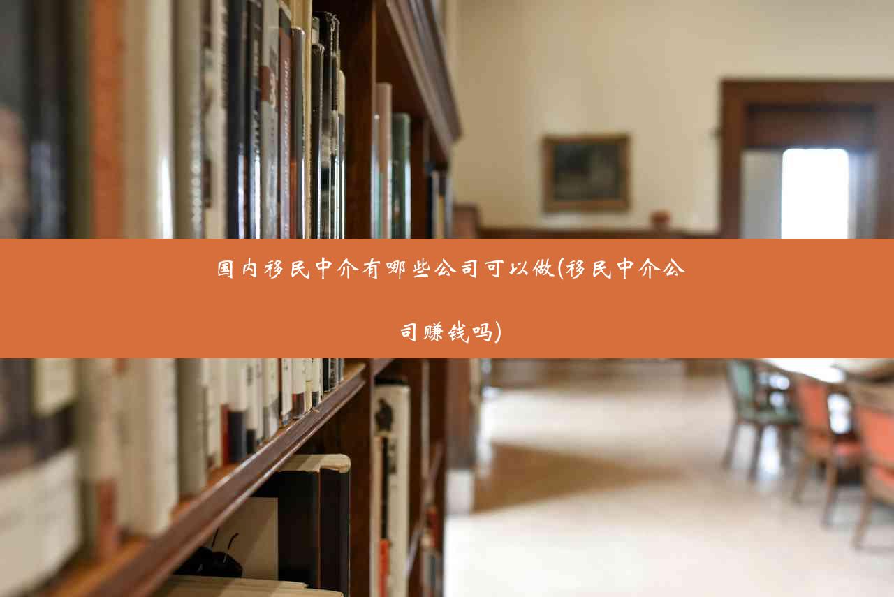 国内移民中介有哪些公司可以做(移民中介公司赚钱吗)