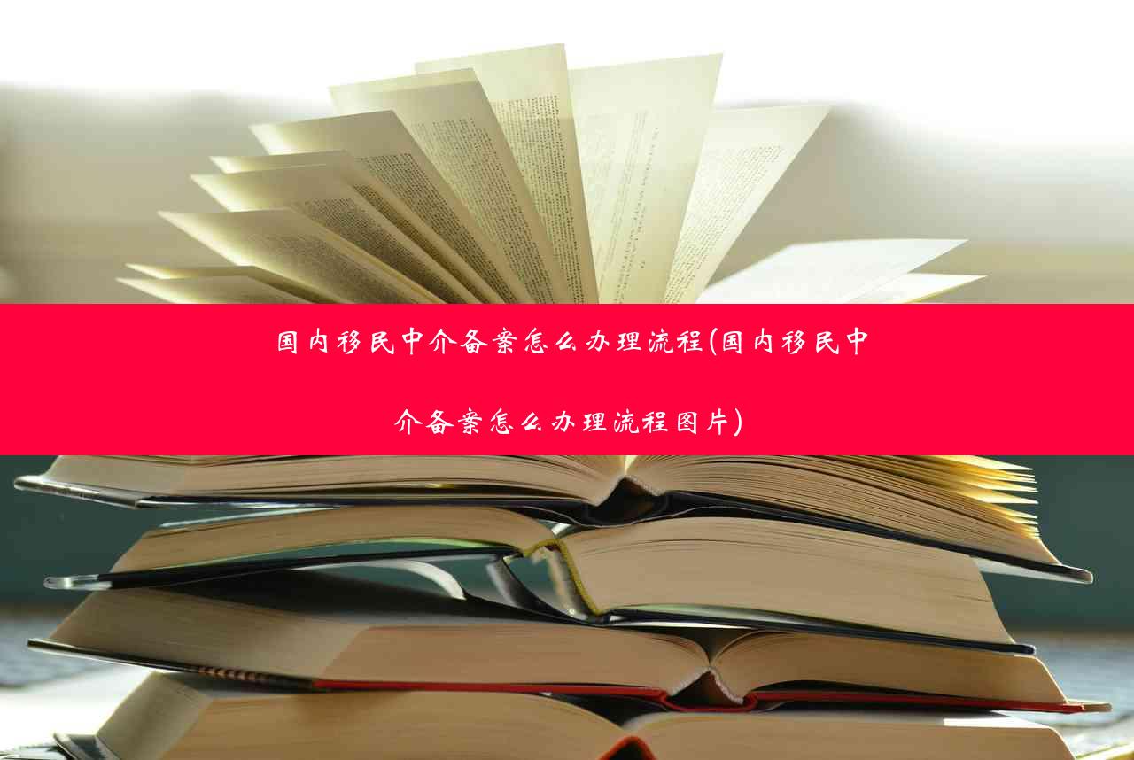 国内移民中介备案怎么办理流程(国内移民中介备案怎么办理流程图片)