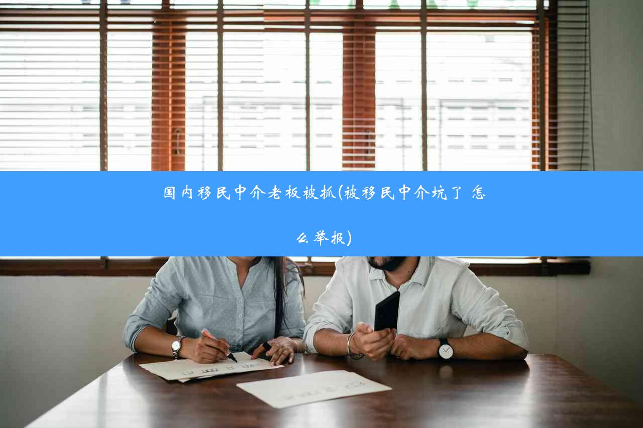 国内移民中介老板被抓(被移民中介坑了 怎么举报)