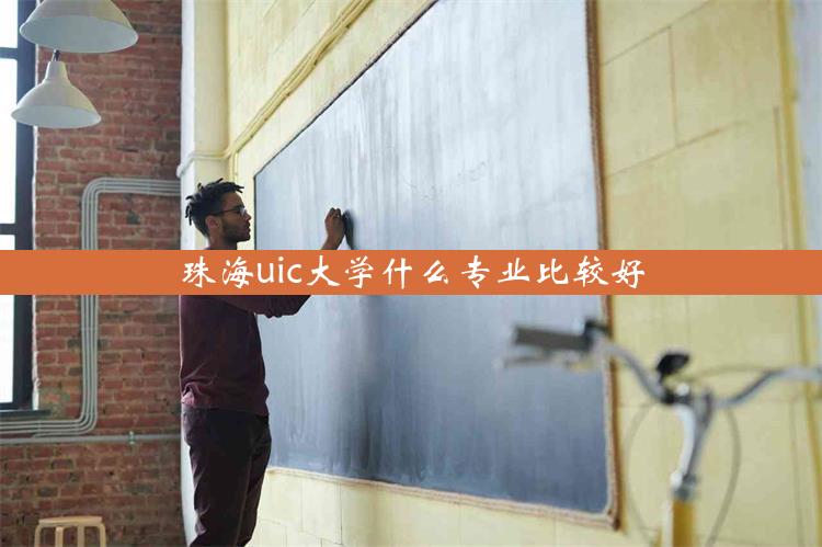 珠海uic大学什么专业比较好