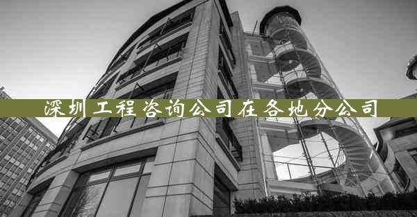 深圳工程咨询公司在各地分公司