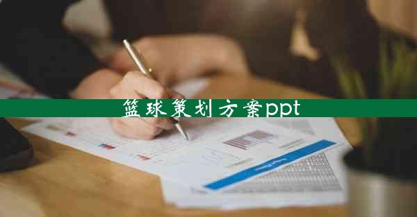 篮球策划方案ppt