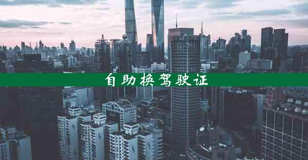 自助换驾驶证