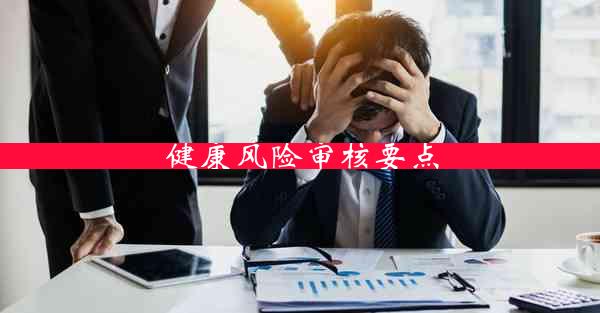 健康风险审核要点