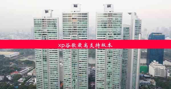 xp谷歌最高支持版本