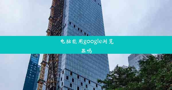 电脑能用google浏览器吗