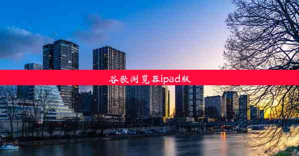 谷歌浏览器ipad版