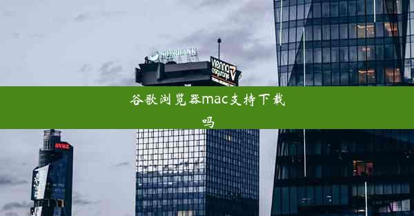 谷歌浏览器mac支持下载吗