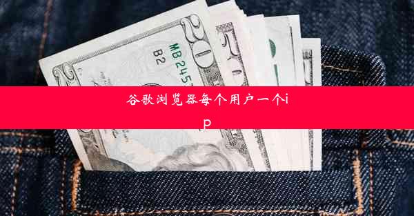 谷歌浏览器每个用户一个ip