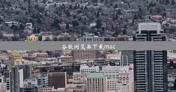 谷歌浏览器下载mac