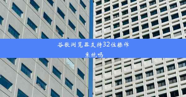 谷歌浏览器支持32位操作系统吗