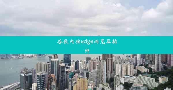 谷歌内核edge浏览器插件