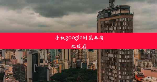 手机google浏览器清理缓存