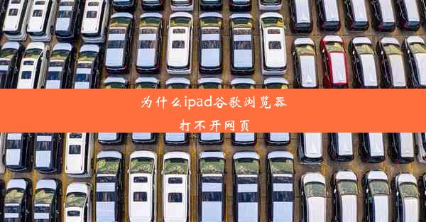 为什么ipad谷歌浏览器打不开网页