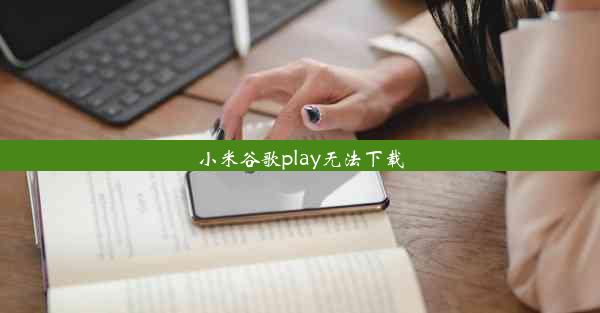 小米谷歌play无法下载