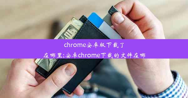 chrome安卓版下载了在哪里;安卓chrome下载的文件在哪