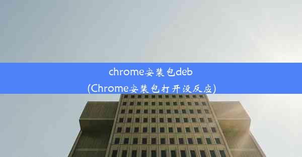 chrome安装包deb(Chrome安装包打开没反应)