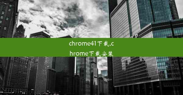 chrome41下载,chrome下载安装