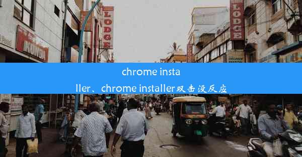 chrome installer、chrome installer双击没反应