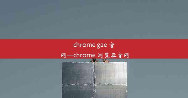 chrome gae 官网—chrome 浏览器官网