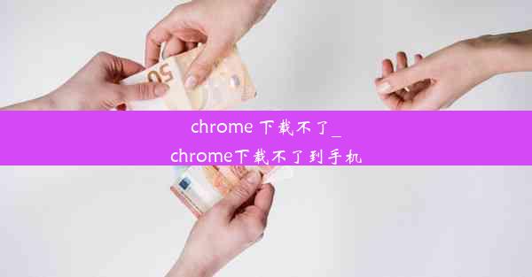 chrome 下载不了_chrome下载不了到手机