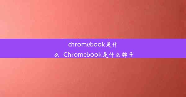 chromebook是什么_Chromebook是什么牌子