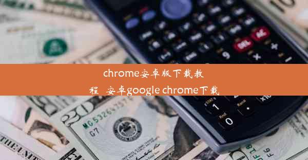 chrome安卓版下载教程_安卓google chrome下载