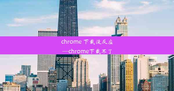 chrome 下载没反应—chrome下载不了