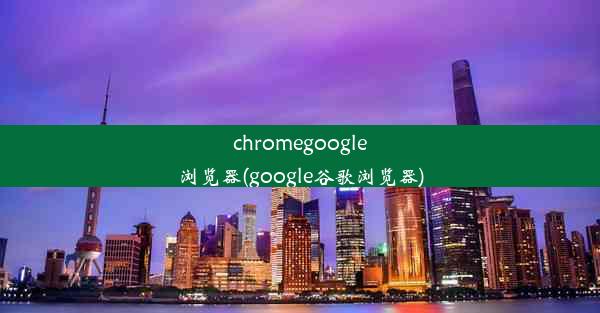 chromegoogle浏览器(google谷歌浏览器)