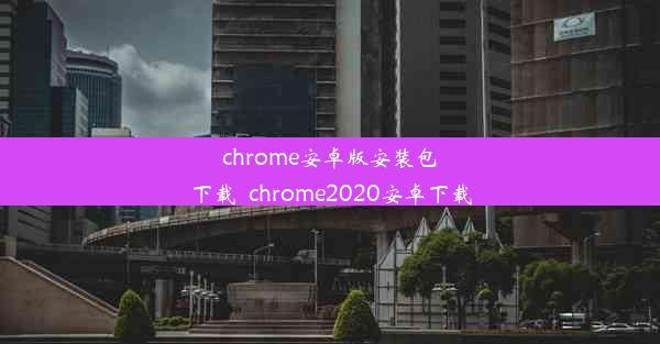 chrome安卓版安装包下载_chrome2020安卓下载