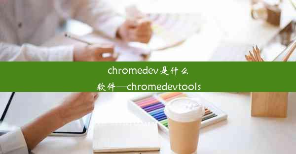 chromedev是什么软件—chromedevtools