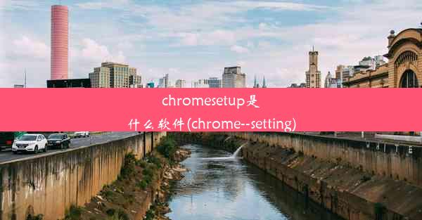 chromesetup是什么软件(chrome--setting)