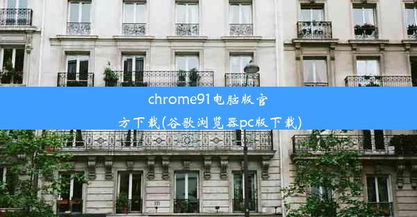 chrome91电脑版官方下载(谷歌浏览器pc版下载)