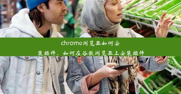 chrome浏览器如何安装插件、如何在谷歌浏览器上安装插件