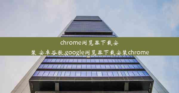 chrome浏览器下载安装 安卓谷歌,google浏览器下载安装chrome