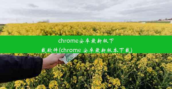 chrome安卓最新版下载软件(chrome 安卓最新版本下载)