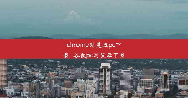 chrome浏览器pc下载_谷歌pc浏览器下载