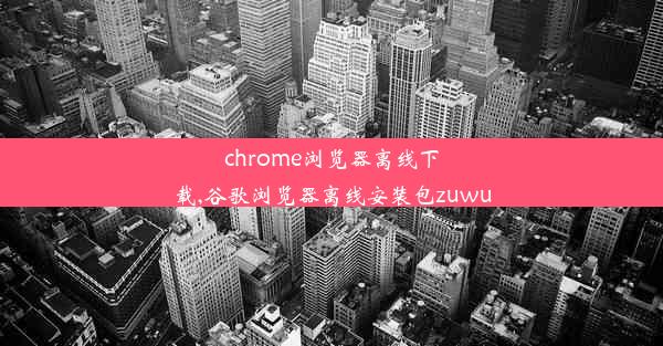 chrome浏览器离线下载,谷歌浏览器离线安装包zuwu