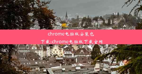 chrome电脑版安装包下载;chrome电脑版下载官网