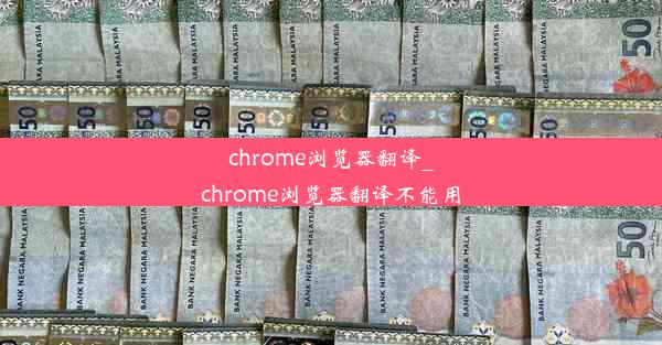 chrome浏览器翻译_chrome浏览器翻译不能用