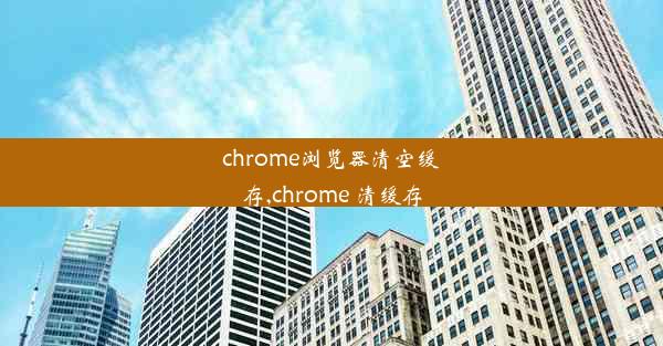 chrome浏览器清空缓存,chrome 清缓存