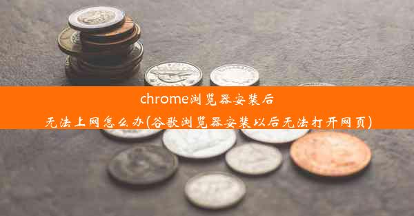 chrome浏览器安装后无法上网怎么办(谷歌浏览器安装以后无法打开网页)