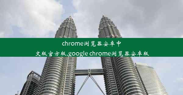 chrome浏览器安卓中文版官方版,google chrome浏览器安卓版