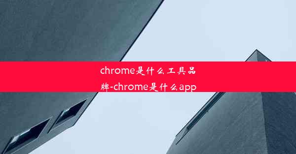 chrome是什么工具品牌-chrome是什么app