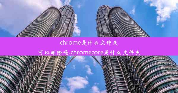 chrome是什么文件夹可以删除吗,chromecore是什么文件夹