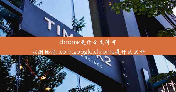 chrome是什么文件可以删除吗;.com.google.chrome是什么文件