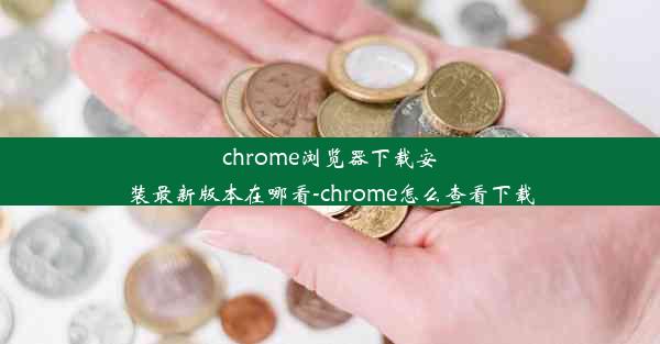 chrome浏览器下载安装最新版本在哪看-chrome怎么查看下载