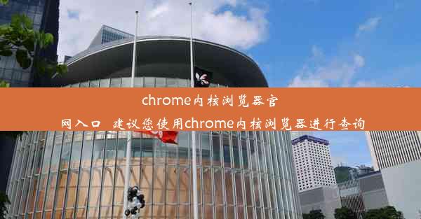 chrome内核浏览器官网入口_建议您使用chrome内核浏览器进行查询