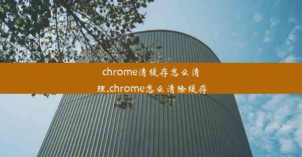 chrome清缓存怎么清理,chrome怎么清除缓存