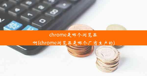 chrome是哪个浏览器啊(chrome浏览器是哪个厂商生产的)